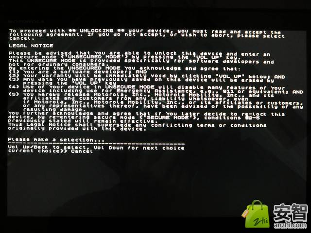 XOOM bootloader 解锁、替换 recovery、root 以及 bootloader 重新上锁教程]